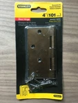 Stanley 4" Door Hinge Antique Brass Finish 69-03109. Fixed Price $12.00.