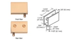 Crl EH226 Polished Brass Glass Door Pivot Hinges - Pack Of. Fixed Price $32.28.