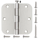 18 Pack Nickel Door Hinges Brushed 3 1/2 Interior Satin Ni.... Fixed Price $45.67.