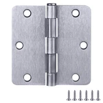 Design House Stainless Steel Door Hinge-brushed Chrome 3.5" 1/4" Radius 6-PACK. Fixed Price $121.30.