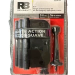 One Pack-reliabilt 3-1/2 In. Smooth Hinges Matte Black. Fixed Price $11.20.