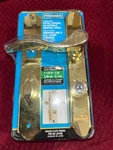 Wright Products VMT115PB Brass Serenade Style Mortise Lever Set Keyed Locking. Fixed Price $59.99.