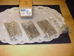 Set Of Three (3) Macpro Mpb 79 Nrp Full Mortise Hinges 4-1/2" X. Fixed Price $16.95.
