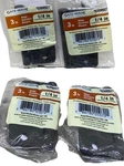 Gatehouse 3" Door Hinges Black, 1/4 Radius Oil Rubbed Bronze Lot Of. Fixed Price $9.41.