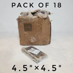 New Lot Of 18 Ives Door Hinges Brushed Nickel 4.5" X HINGE.371 5BB1. Fixed Price $71.95.