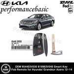 Oem 954403V030 819963V040 Smart Key Fob Remote For Hyundai Grandeur Azera 12-14. Fixed Price $68.60.