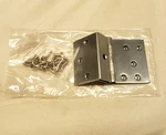Pair Stanley Extended Jamb Leaf Cabinet Hinges 1/2 3/4" Inset US26D Usa. Fixed Price $25.00.