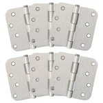 6 Pack Satin Nickel Door Hinges 4 Inch Steel Functional Easy Installation. Fixed Price $23.29.