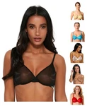 Gossard Glossies Bra Sheer Underwired Sexy Seamless Womens Lingerie 6271. Fixed Price $48.41.