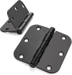 Haidms Matte Black Door Hinges No Squeak 3.5 Inch 48PACK,. Fixed Price $74.90.
