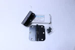 (2-PK) Deltana Steel Hinge US10B Orb 5/8" Radius 3.5" X 2.3" S35R510B. Fixed Price $9.90.