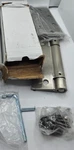 (qty 2) Global Door Control Spring Hinge Full Satin Nickel 4.5"X4" 907128. Fixed Price $15.32.