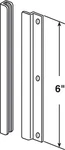 Prime-line U 9512 Brass-plated Steel Entry Door Latch Shield 6 X In.. Fixed Price $13.22.