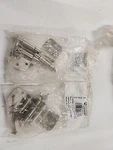 Of 15 Amerock BP7928-26 Silver Polished Self Closing Inset Hinges (total 30). Fixed Price $39.99.