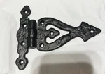 Alleluia Antique Cast Iron Vintage Heavy Duty Hinges (5.3" X 2 Pack, Matte .... Fixed Price $65.00.