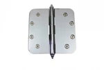 Chrome Door Hinge 5" X Radius Brass Ornate Tip Renovator's Supply. Fixed Price $52.99.