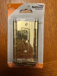 National Hardware Surface Mount Hinges (model 244-822) New Package (2 Pcs). Fixed Price $9.50.