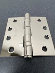 Emtek 94014US14 Steel 4" Square Heavy Duty Ball Bearing Hinges - Polished Nickel. Fixed Price $24.23.