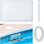 Pool Skimmer Guard Kit Leaf Catcher Net Spring Action Debris Shield. Fixed Price $24.24.