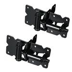 Skysen Carbon Steel Vinyl Wood Fence Self Closing Gate Hinges BLACK(2063-CS-P). Fixed Price $46.27.