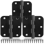 Kolet Pack Ball Bearing Door Hinges 3.5 Inch Black Stainless Steel Heavy Duty. Fixed Price $41.32.