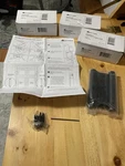 Lot Of 3 Deltana DASHS4U19 Double Action 4" Saloon Hinge Black New Box. Fixed Price $49.99.