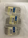Gate House 4 Hinge 5/8" Radius Satin Nickel #0308898 W/screws Rounded Corners. Fixed Price $7.00.