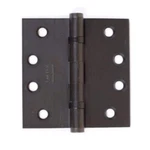 Emtek 9641410B 4" X Heavy Duty Solid Brass Ball Bearing Hinge With Square Cor. Fixed Price $40.00.