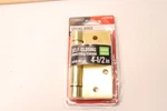 Everbilt Adjustable Spring Hinge Square Radius Satin Brass 4-1/2" 1005 694 730. Fixed Price $13.16.