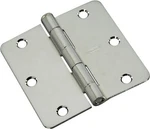 12PC Stanley Round 1/4" Corners Residential Bright Chrome Door Hinges S821-363. Fixed Price $36.00.