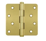 Deltana Brass Door Hinge X Inch Zig Zag Hole Pattern 1/4 Radius Corner. Fixed Price $66.73.