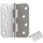 Amzgod 4" X Door Hinges 18 Pack, Brushed Nickel-rounded. Fixed Price $46.87.