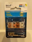 National Solid Brass Miniature Medium Hinge 3/4" Long X 1" Open ( 2 Pair) New. Fixed Price $8.49.