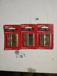 Everbilt Hinges Narrow Utility Satin Brass Zinc 2" 613568 (2 Pack) X3. Fixed Price $10.00.