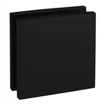 Crl SGCU1MBL Matte Black Square Style Notch-in-glass Fixed Panel U-clamp. Fixed Price $13.20.