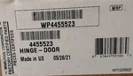 WP4455523 Whirlpool Oven Hinge-door. Fixed Price $40.00.