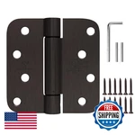 Sorgmach Self Closing 4 Inch Oil Rubbed Bronze Auto Close Door Hinges. Fixed Price $36.21.