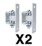 One Pair Of Heavy Duty Bolt Badass Gate Hinges- Steel Body Hdby-sbm-swm. Fixed Price $100.00.