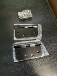 Deltana S44R5HDB1B Black-colored Paired Ball Bearing Side Mortise Door Joint. Fixed Price $15.00.