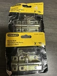Stanley Barrel Bolt Satin Brass Tone 75-7931 CD1078 Lot Of 2 Nos. Fixed Price $12.95.