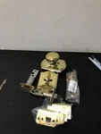 Schlage Plymouth Single Cylinder Interior Pack With Camelot Trim - Polished Bras. Fixed Price $59.99.