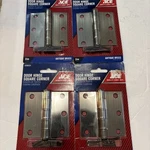 (4)PACK Ace 5296942 Door Hinge 3 Square Corner, Antique Brass Inch New. Fixed Price $23.00.