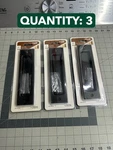 3-PACK National Hardware N187-022 Flush Pull Oil Rubbed Bronze 8" Sliding Door. Fixed Price $22.84.