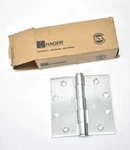 Lot Of 3 Hager 008720 Heavy Duty Full Mortise Door Hinges 4.5" X 1279 US26D. Fixed Price $34.99.