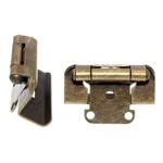 Pair Hickory Hardware 1/2" Overlay Wrap Cabinet Hinges Antique Brass P5710F-AB. Fixed Price $8.39.