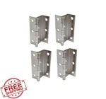 Qcaa Shutter Hinges 4PK, Nickel Plated 2-1/2" Half Surface. Fixed Price $27.99.