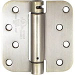 Self-closing Door Hinge, 4 Inches, 5/8" Radius Corner, Antique Brass By Stone Ha. Fixed Price $24.38.