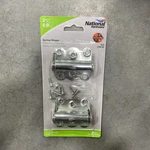 National Hardware N190-736 Zinc Plated Steel V122 Spring Hinge 2-3/4 In.. Fixed Price $12.59.