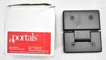 Portals Oceana Heavy Duty 180 Glass/glass Beveled Hinge Oil Rubbed Bronze Dark. Fixed Price $32.99.