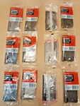 Lot Of 12 Everbilt 715 661 Oil-rubbed Bronze 1/4" Radius Corner Hinge 3 1/2". Fixed Price $16.95.